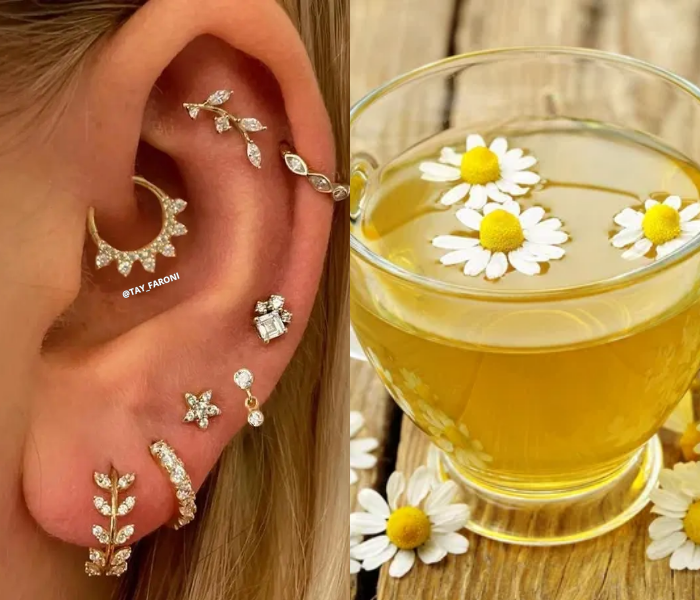 Compressa de Chá de Camomila no Piercing Faz Bem? Descubra a Verdade com Tayná Faroni